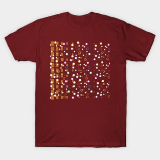 Peaceful Modern Abstract Shapes T-Shirt